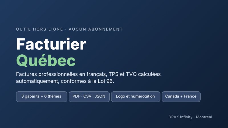 Facturier Québec